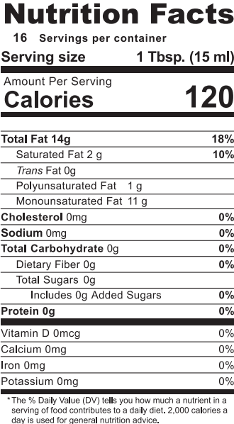 Filtered - 250 ml - 8.5 FL Oz - Valle Corvo - Polyphenol Rich - Extra Virgin Olive Oil - Single Estate - First Cold Pressed